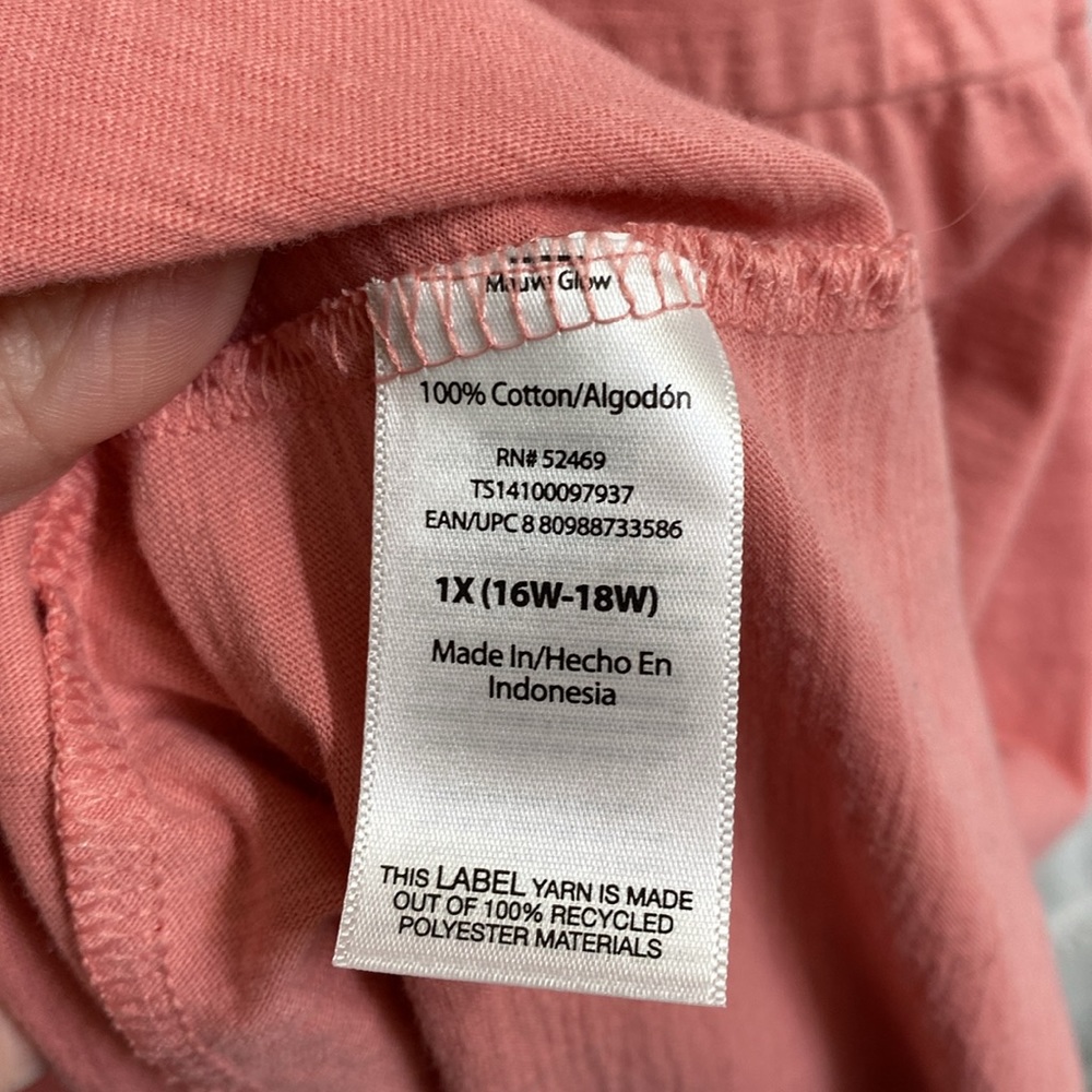 Terra & Sky Coral Pink Tiered Maxi Dress - Picture 3 of 4